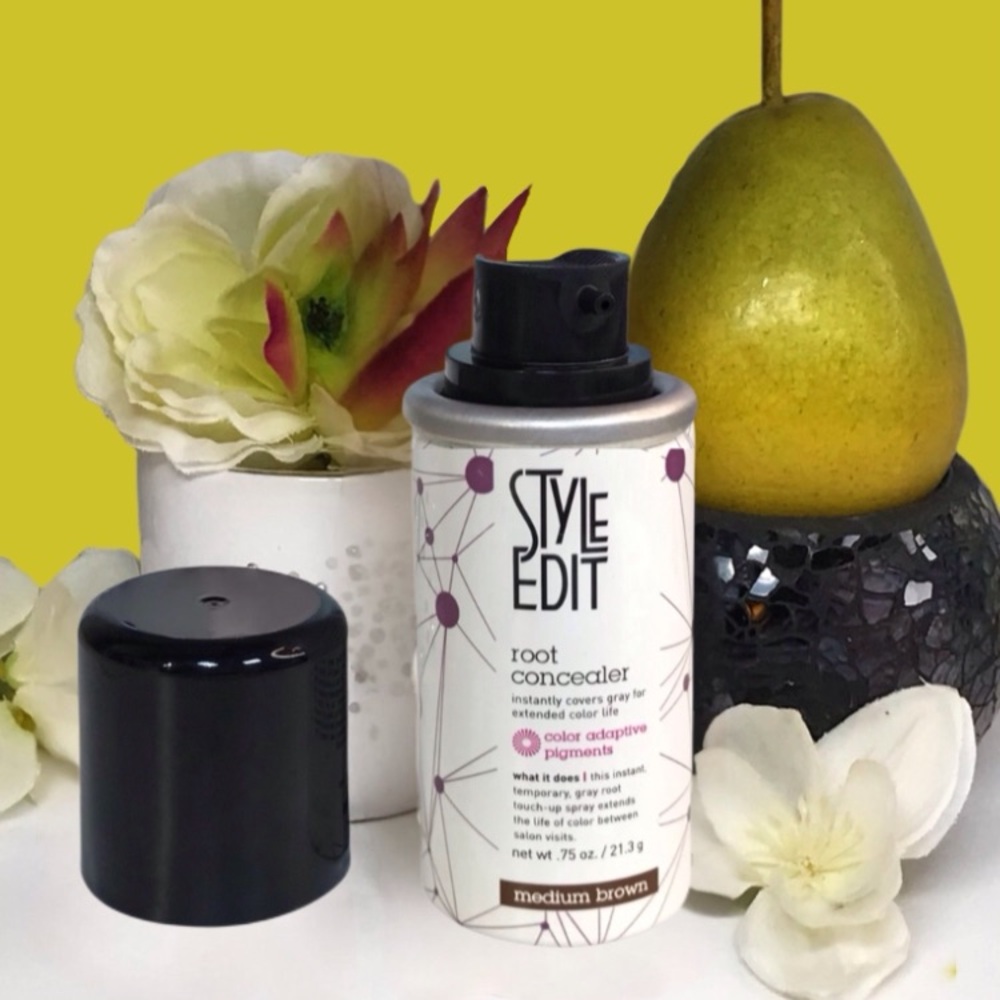 🔴 3/$15! Style Edit Medium Brown Root Concealer Spray 21.3g *NEW!